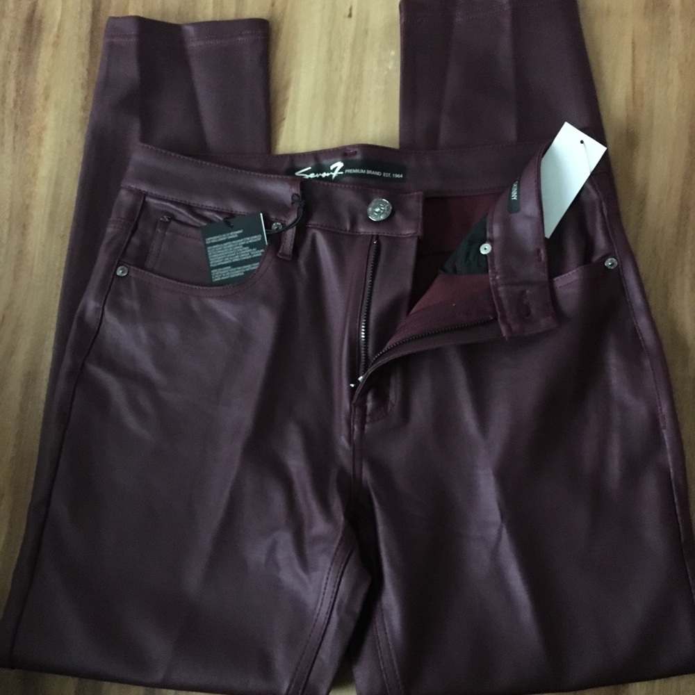 Faux Leather Pants